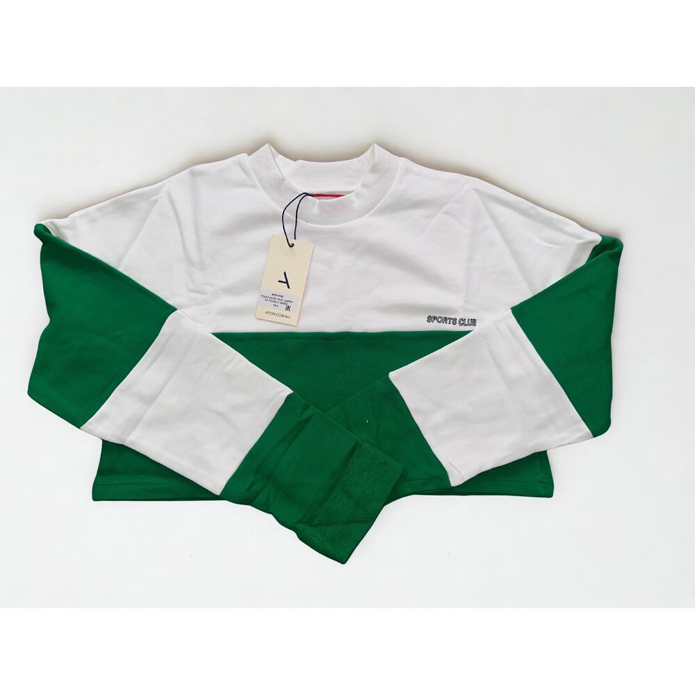 Atoir SPORTSCLUB Team Player Crop Jumper NWT size xs/6